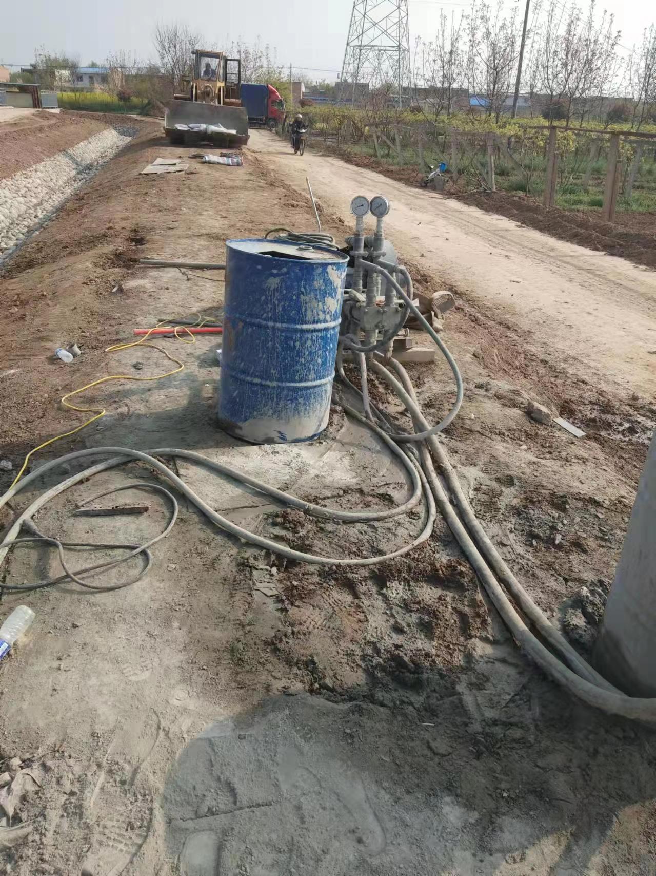 浩口原种场双液注浆