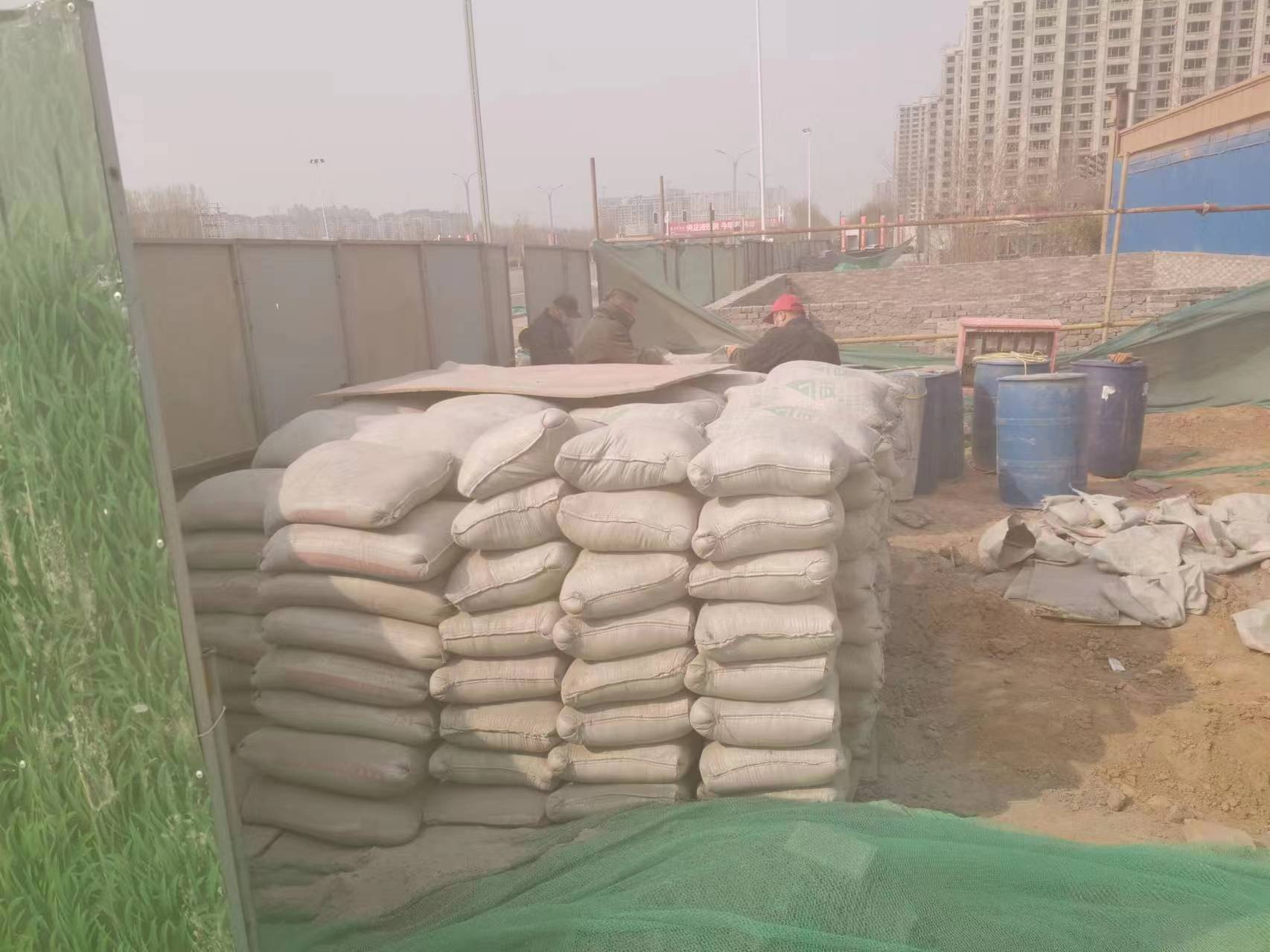 浩口原种场房屋基础注浆