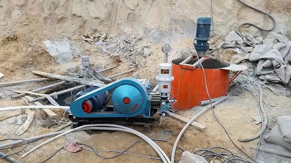 浩口原种场顶管注浆